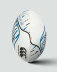 Canterbury MAX 460 ELITE RUGBY BALL WHITE BLACK BLUE 5
