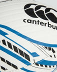Canterbury MAX 460 ELITE RUGBY BALL WHITE BLACK BLUE 5