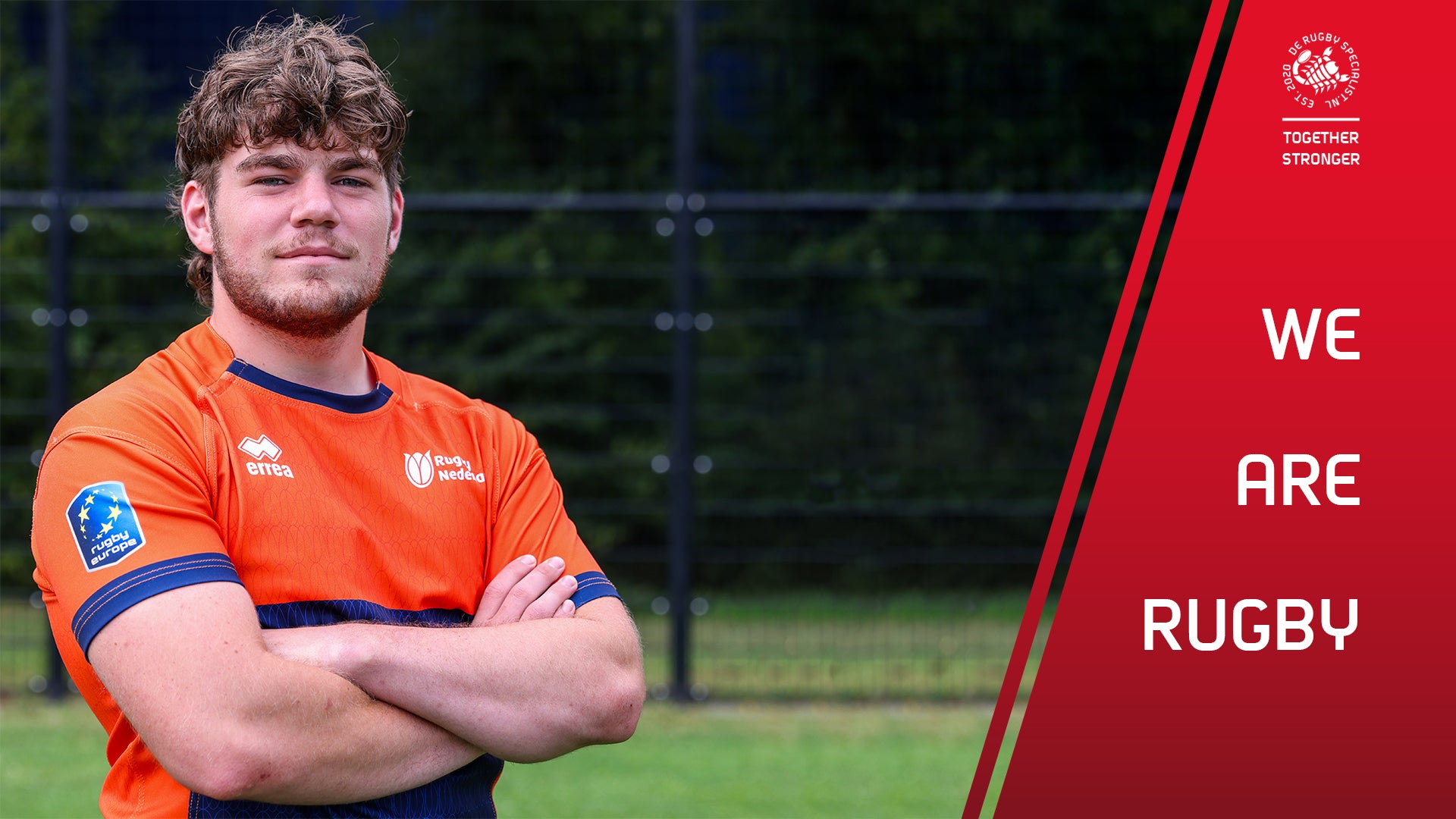 GUUS HENKES IN ORANJE