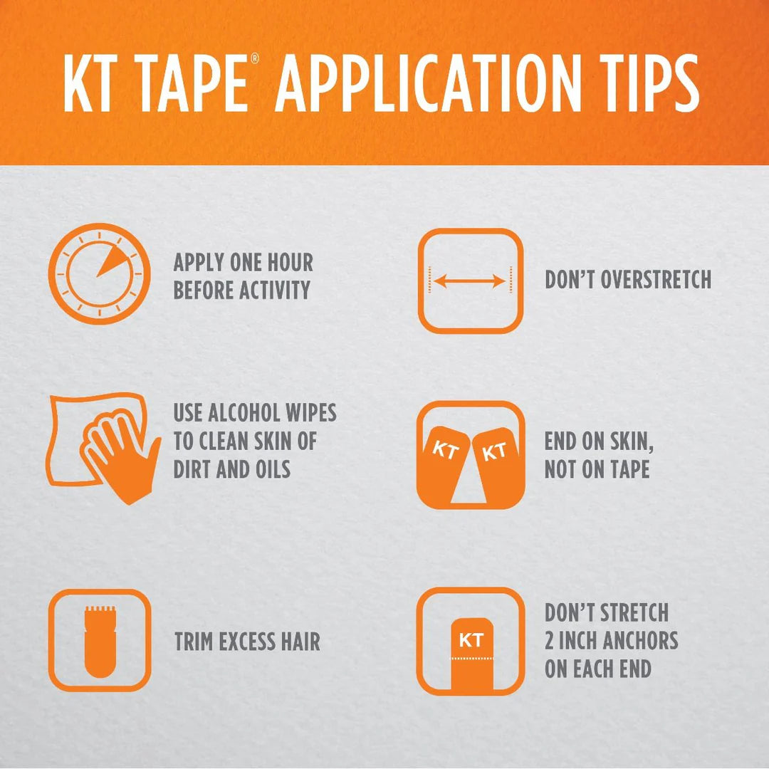 KT-TAPE KINO ELASTIC GENTLE (PRECUT)